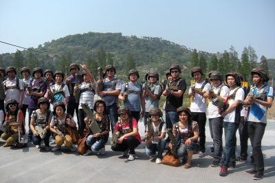 五四青年節(jié)，團(tuán)委組織野CS活動