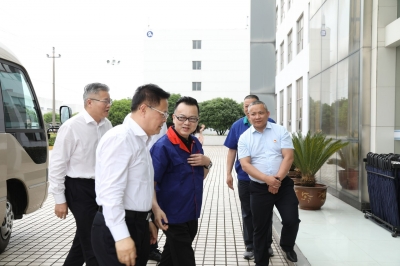 2021年5月11日時(shí)任浙江省委副書記、省長鄭柵潔一行天通考察